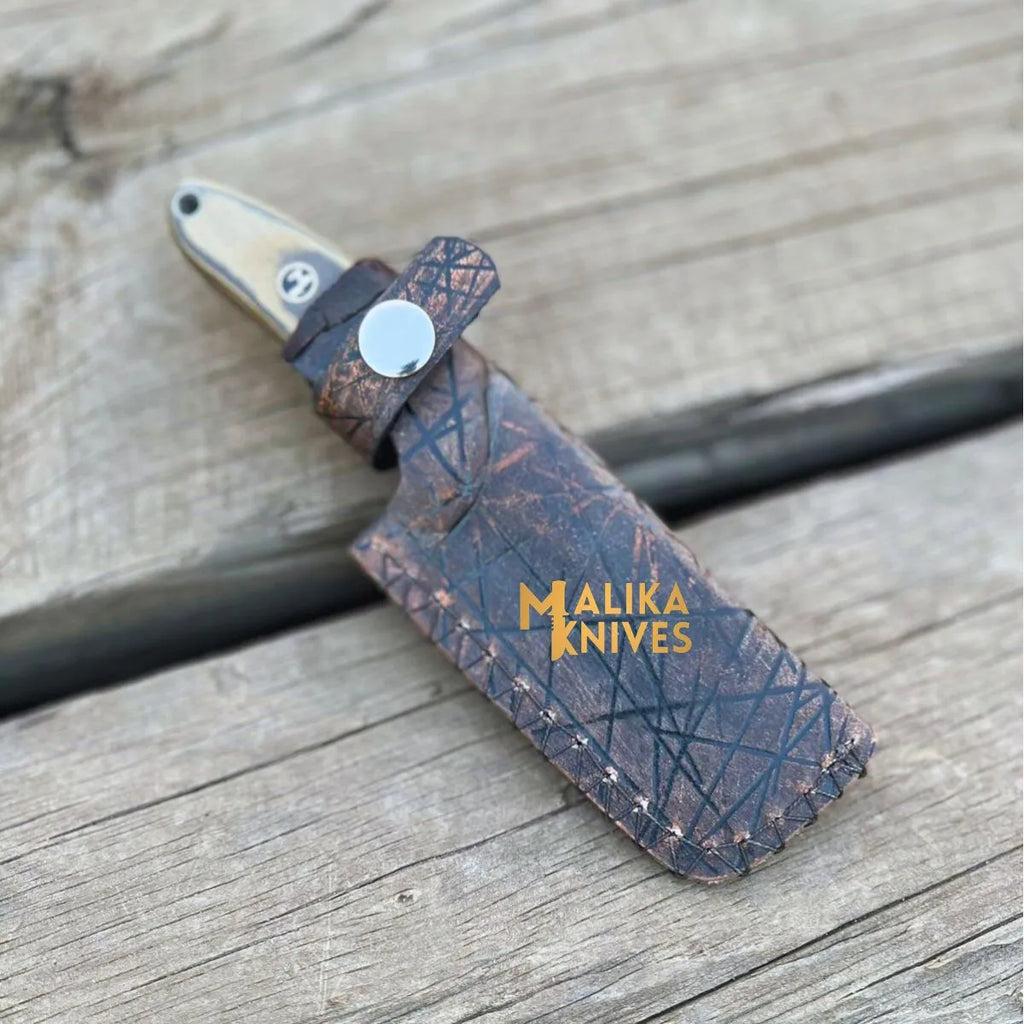 Handgemachtes 3-Pointer EDC Messer: Unübertroffene Qualität für den täglichen Gebrauch-0033
