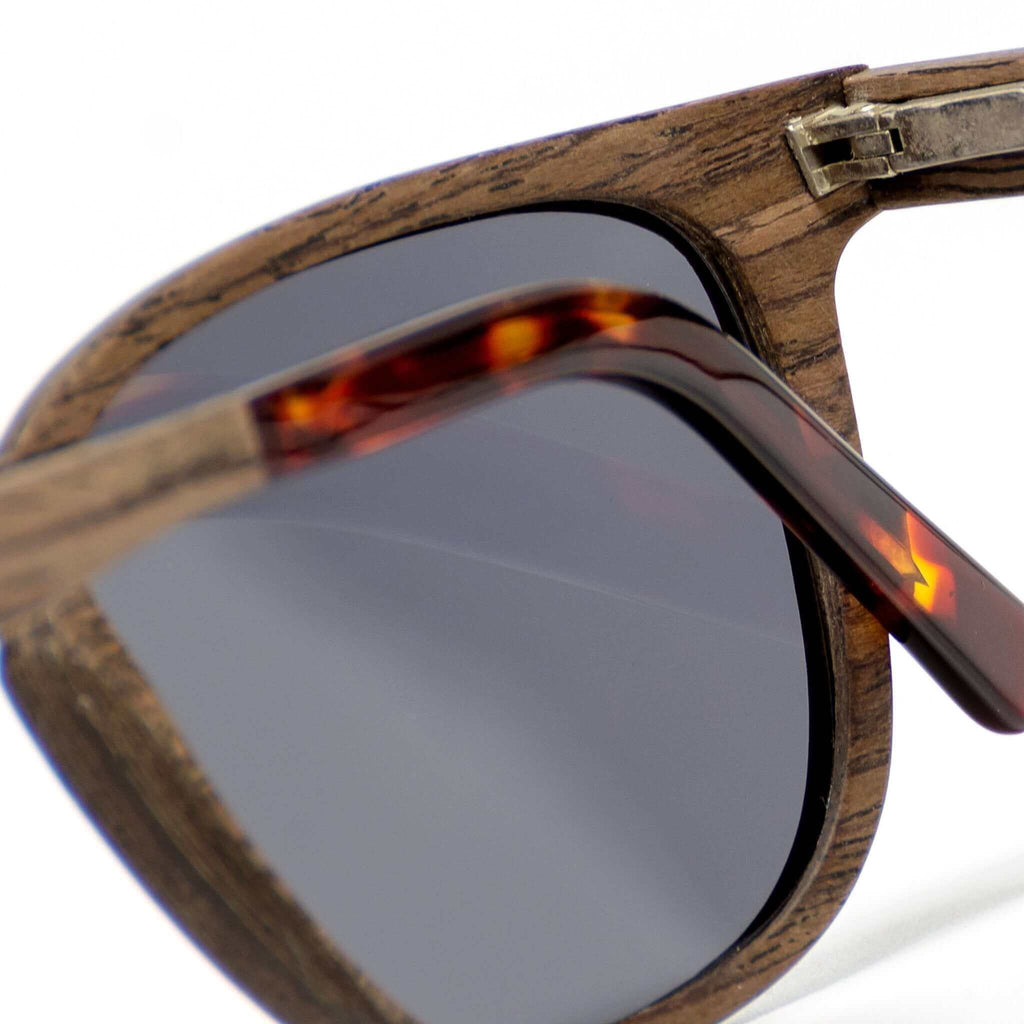 Lark – Unisex-Holzsonnenbrille