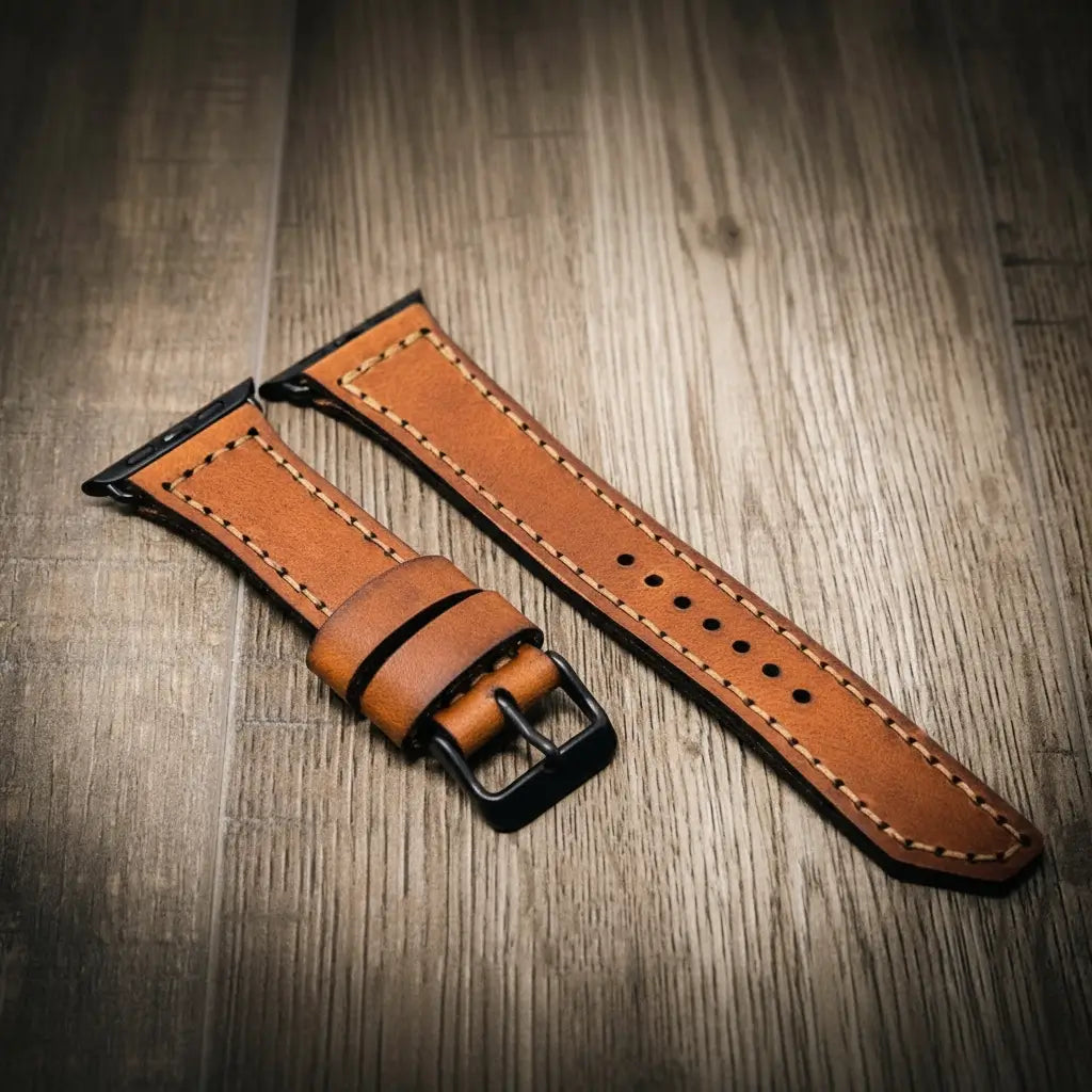 Correa de cuero para Apple Watch