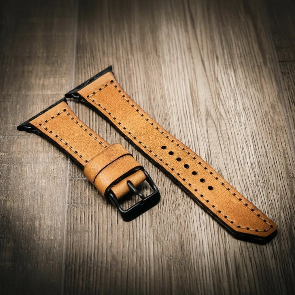 Correa de cuero para Apple Watch