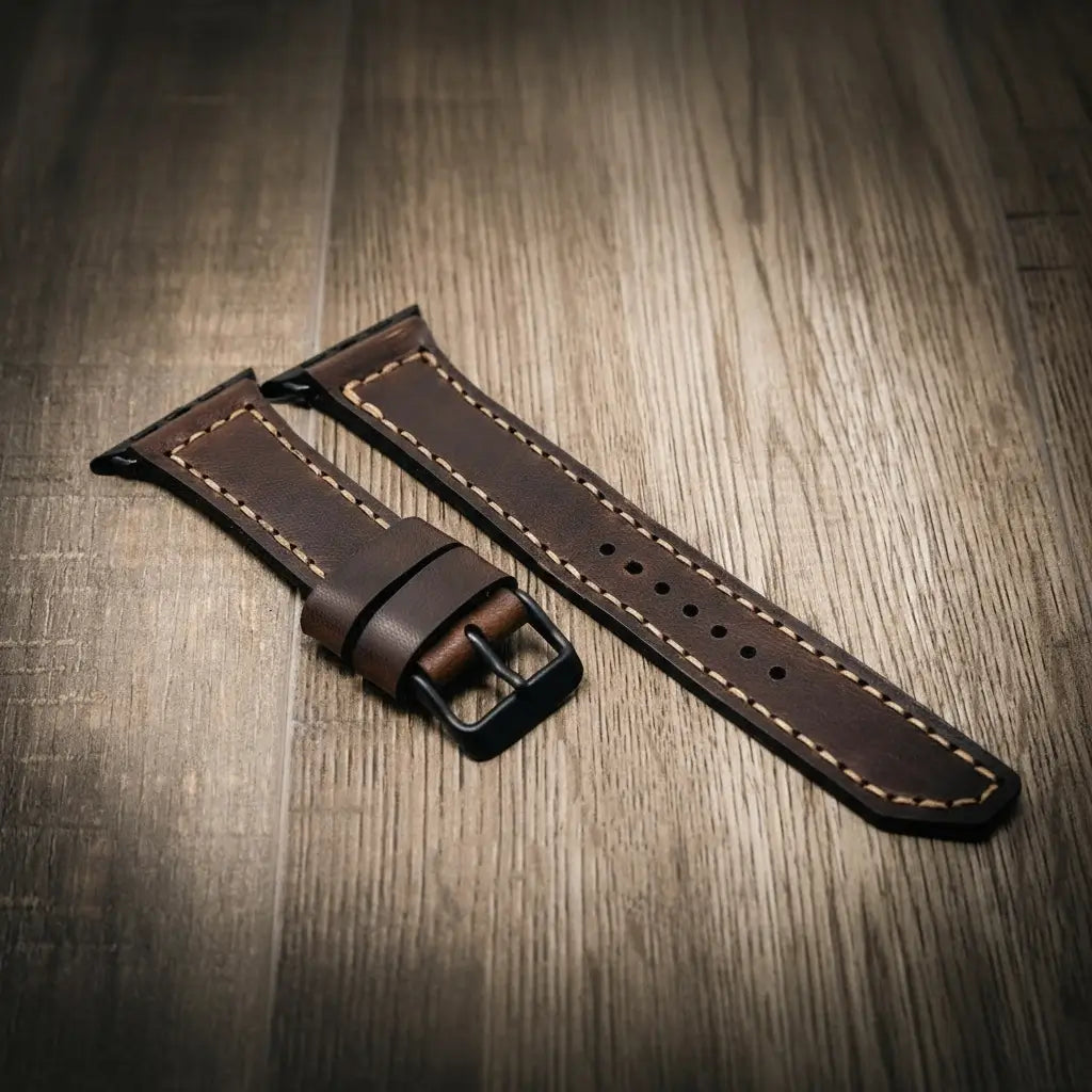 Correa de cuero para Apple Watch