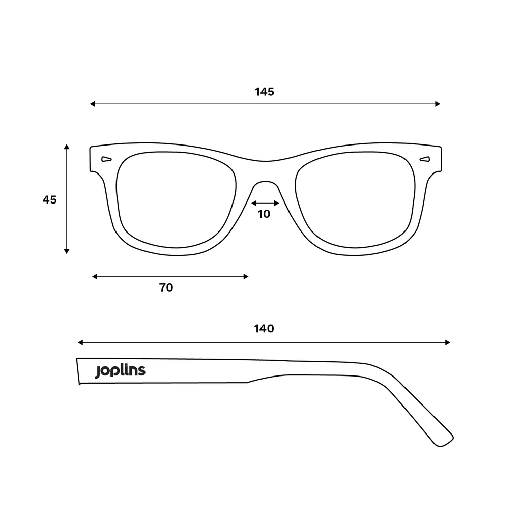 Moon - Gafas de sol de madera unisex