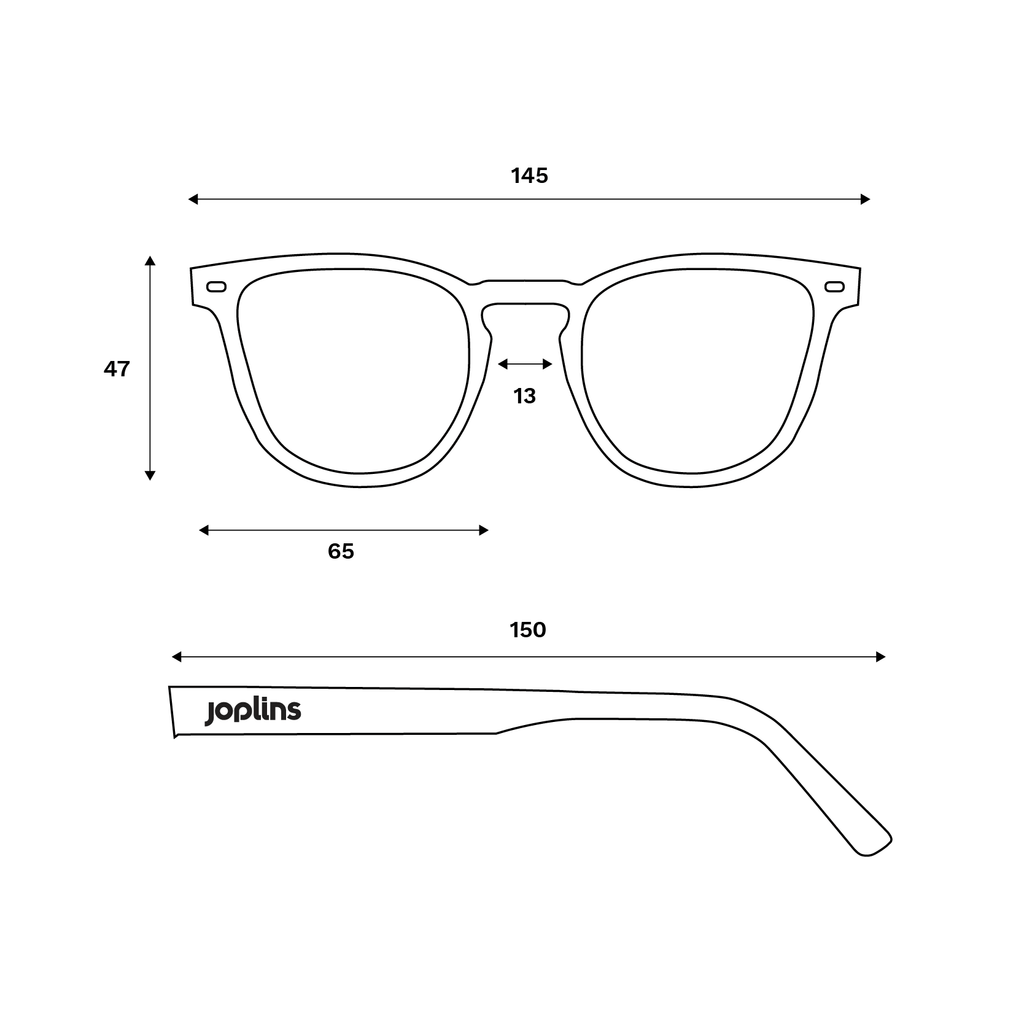 Lark – Unisex-Holzsonnenbrille
