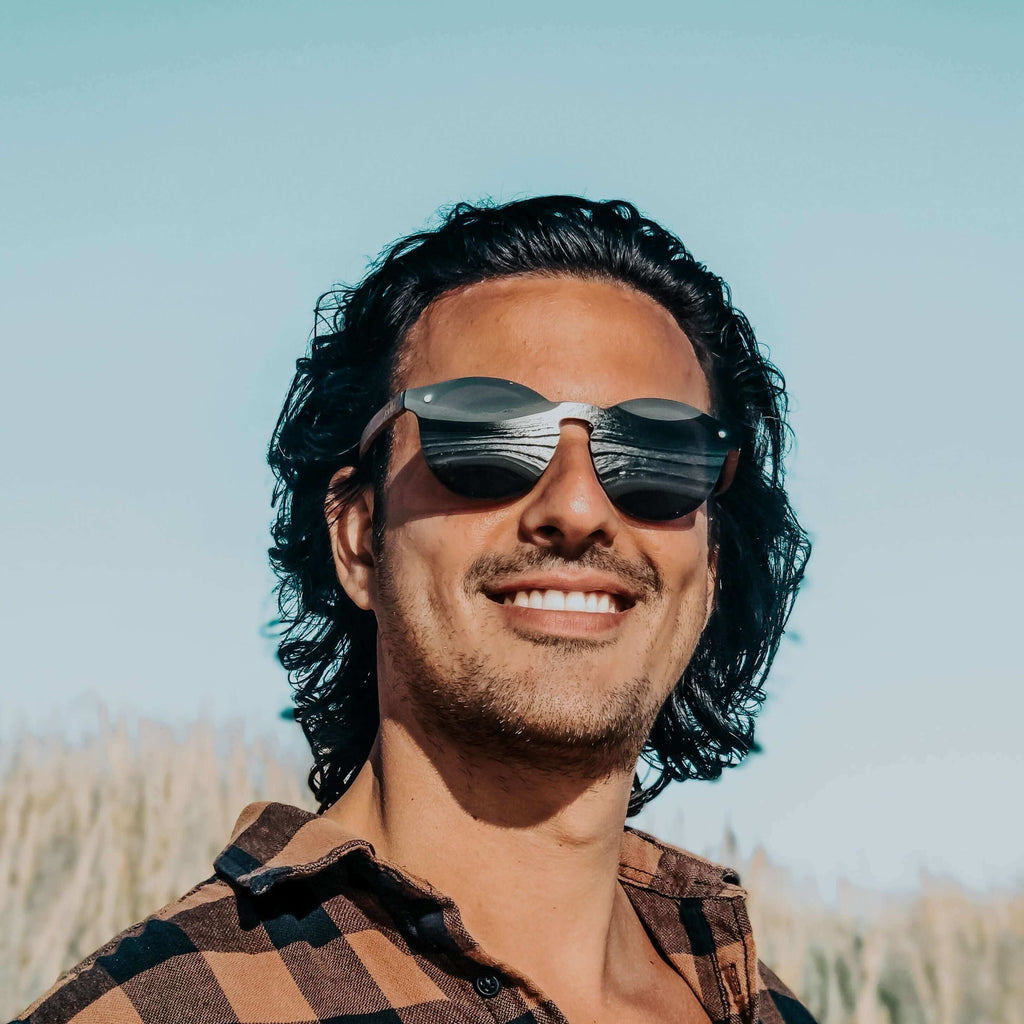 Alona - Holz- und Bio-Acetat-Sonnenbrille