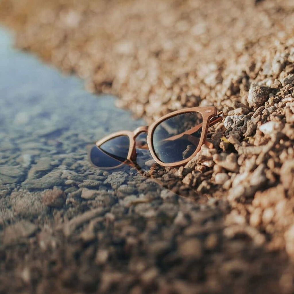 Lark – Unisex-Holzsonnenbrille
