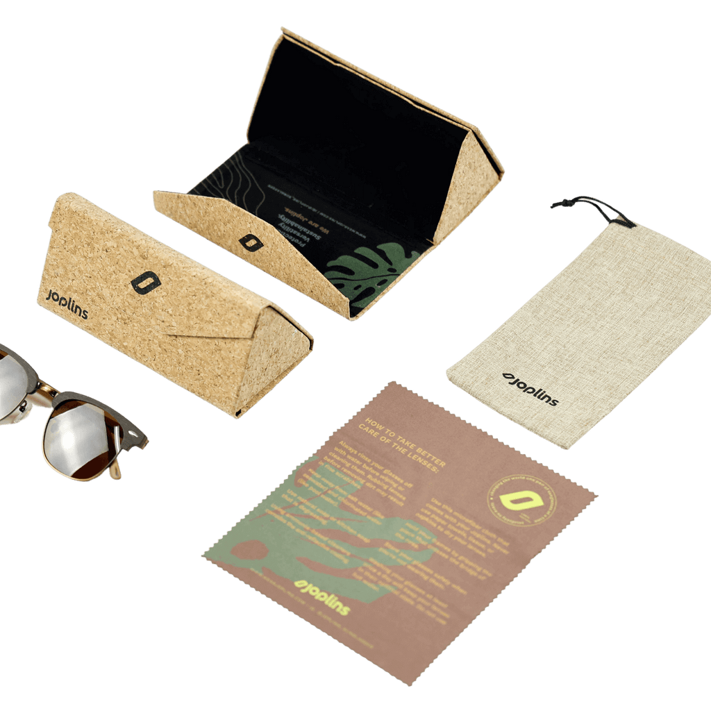 Lark – Unisex-Holzsonnenbrille