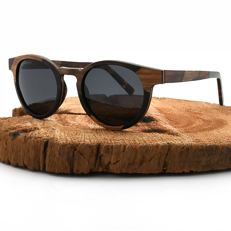 Stinson - Gafas de Sol de Madera Unisex