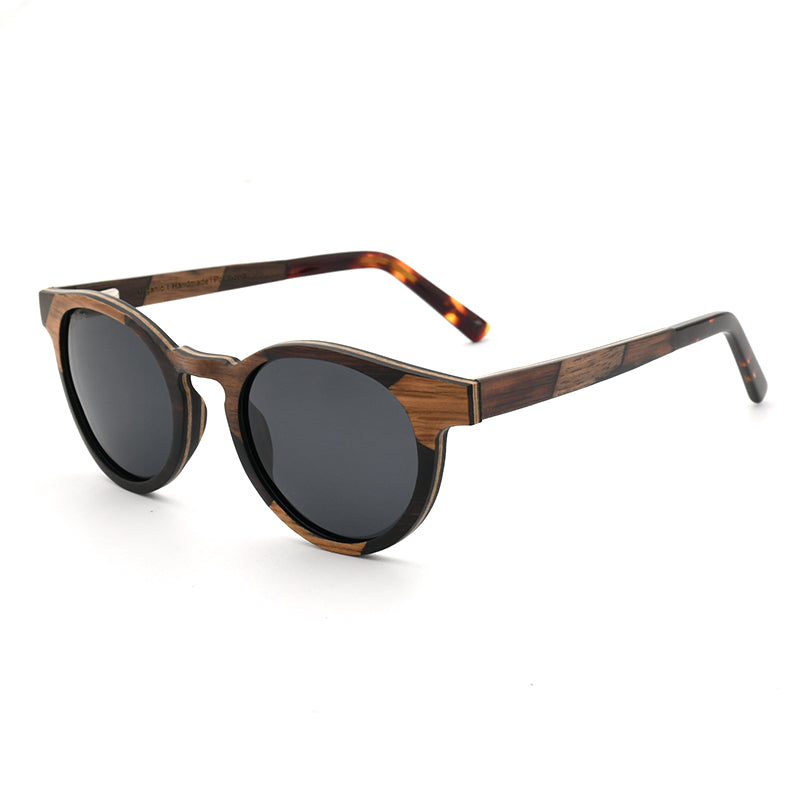 Stinson - Gafas de Sol de Madera Unisex