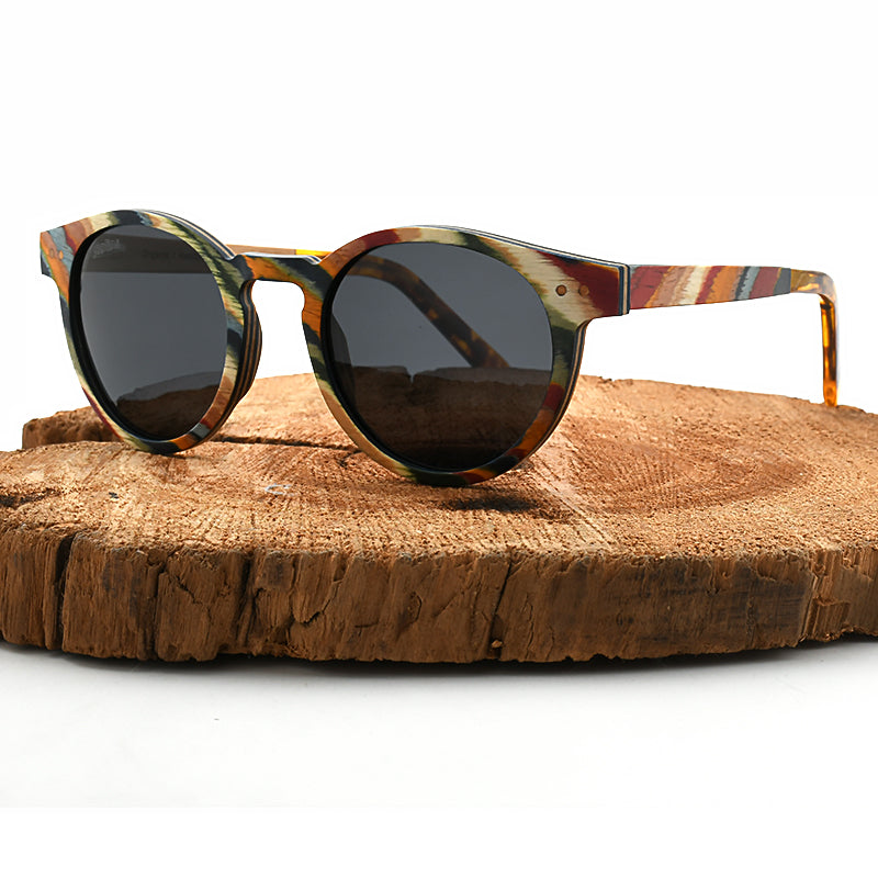 Stinson - Gafas de Sol de Madera Unisex