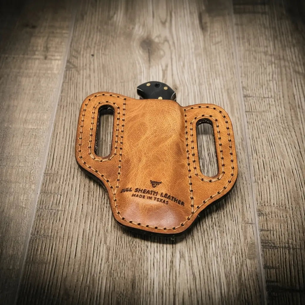 Maßgeschneiderte Leder-Messerscheide