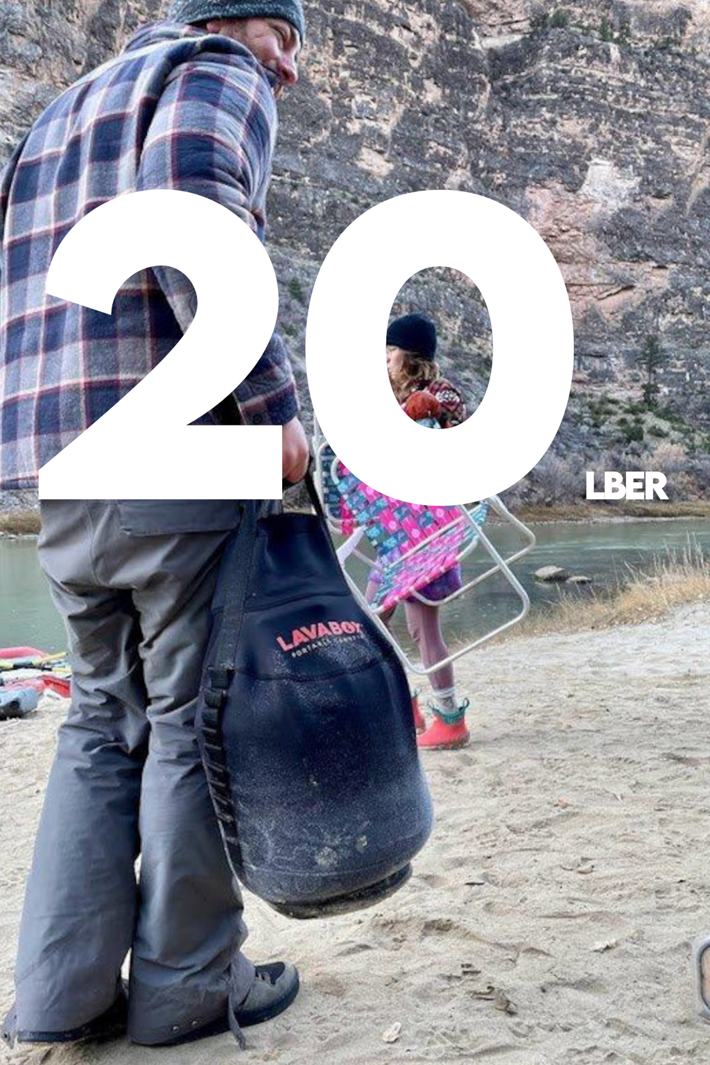 Burts Tank Top: 20-Pfund-Propangastankisolator und -träger