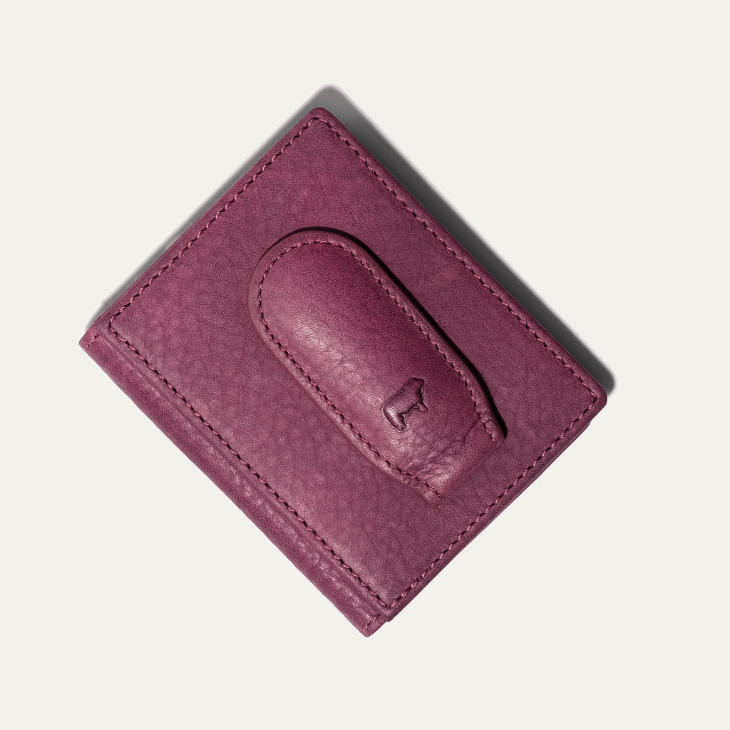 Cartera de clip para billetes clásica para bolsillo delantero