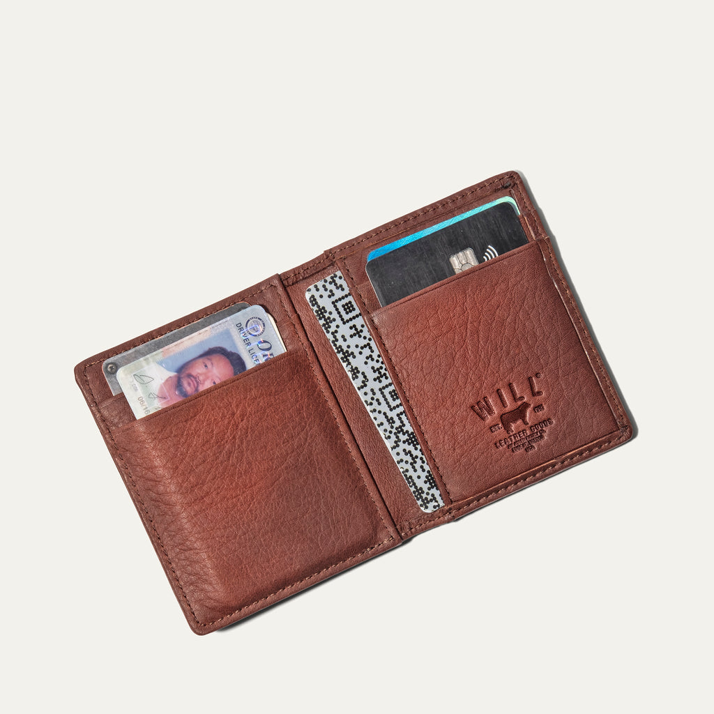 Cartera de clip para billetes clásica para bolsillo delantero