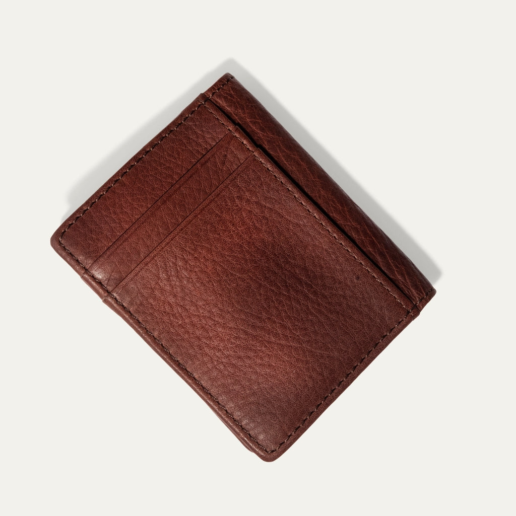 Cartera de clip para billetes clásica para bolsillo delantero
