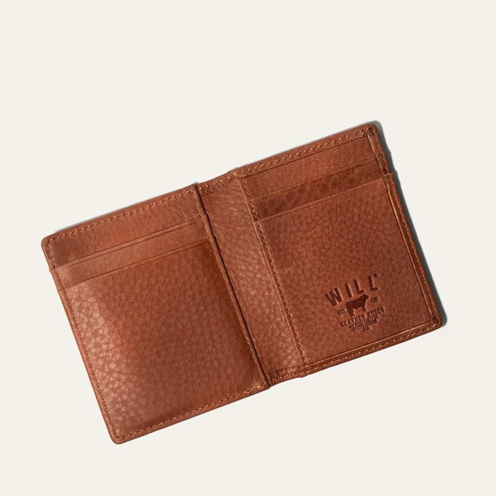 Cartera de clip para billetes clásica para bolsillo delantero