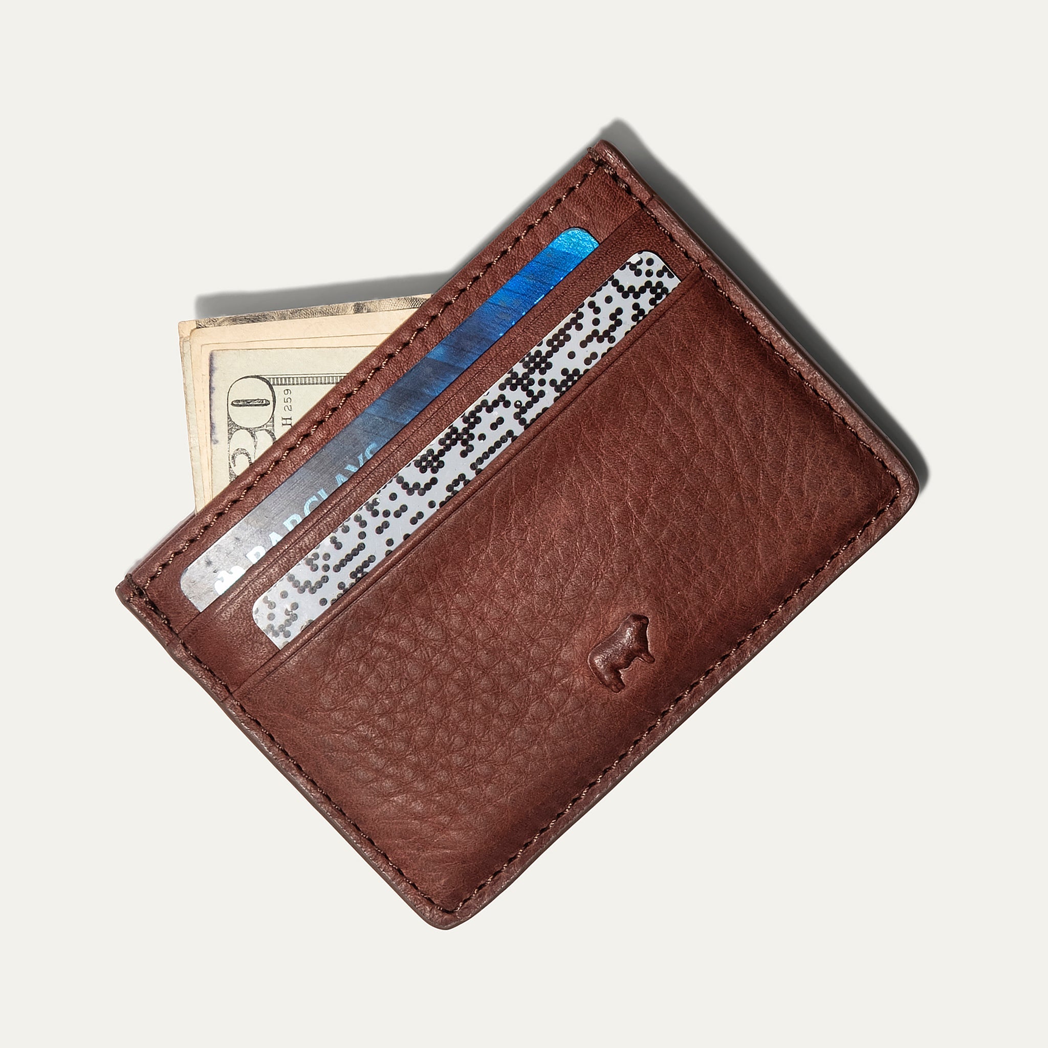 Klassisches Kartenetui für die Vordertasche