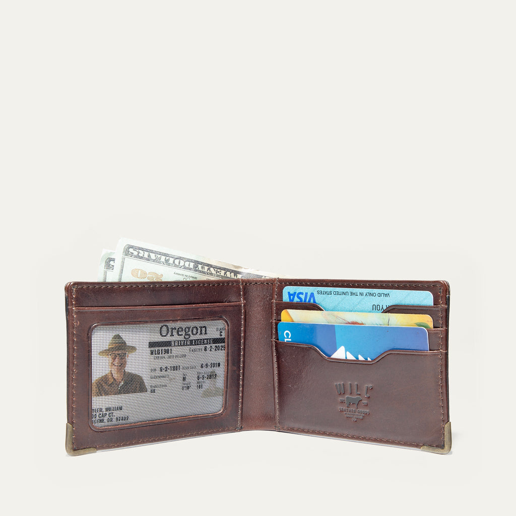 Cartera de dos tonos William