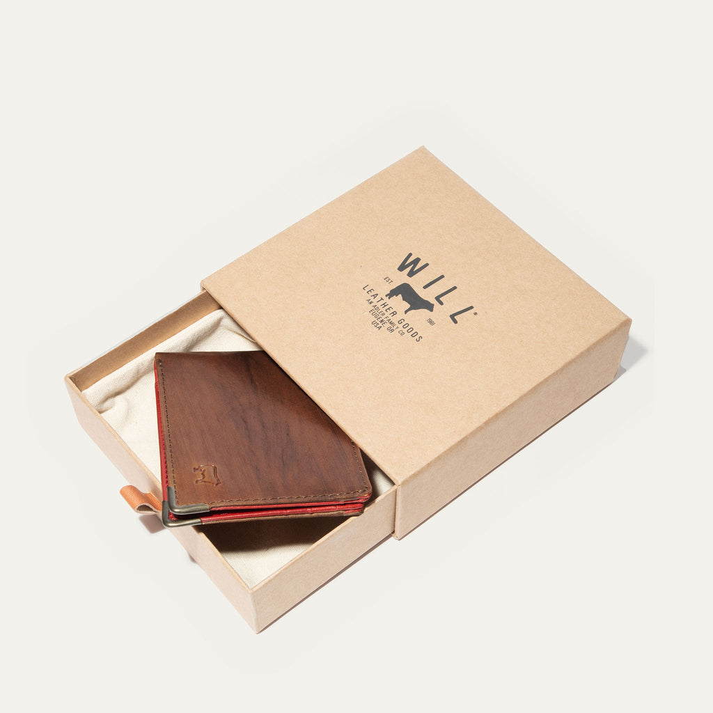 Cartera de dos tonos William