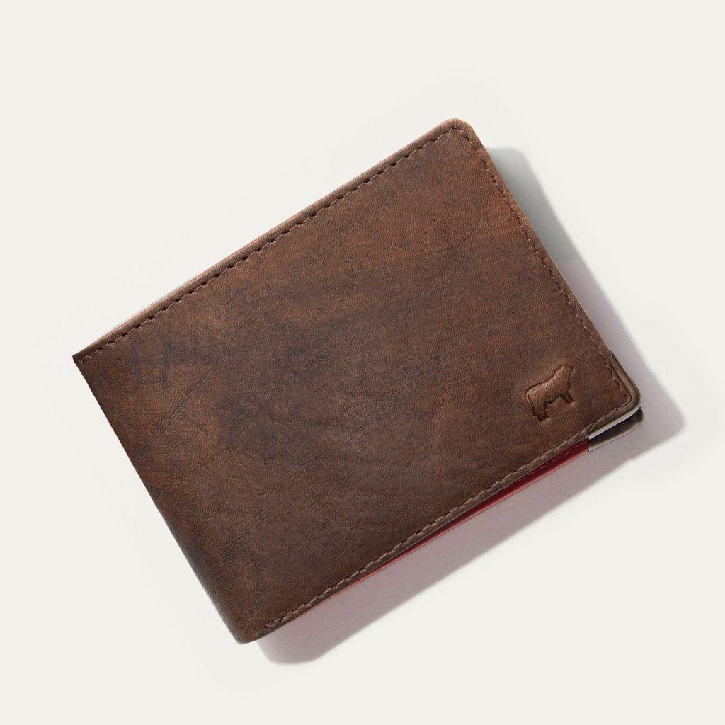 Cartera de dos tonos William