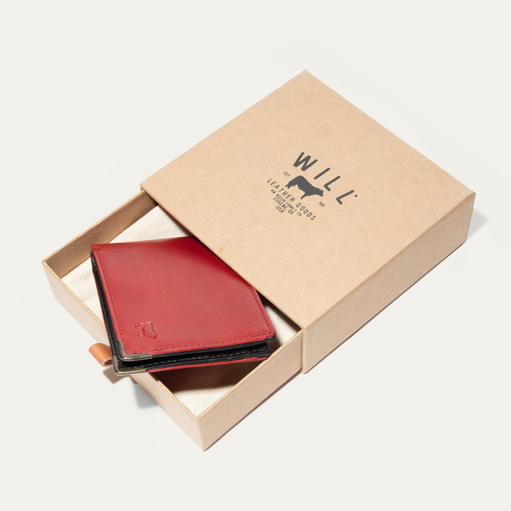 Cartera de dos tonos William