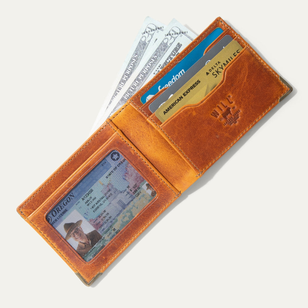 Cartera de dos tonos William