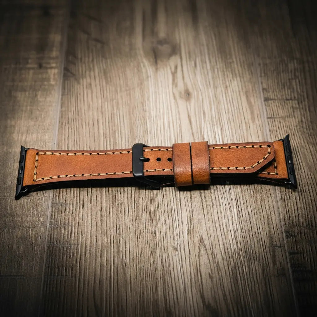Correa de cuero para Apple Watch