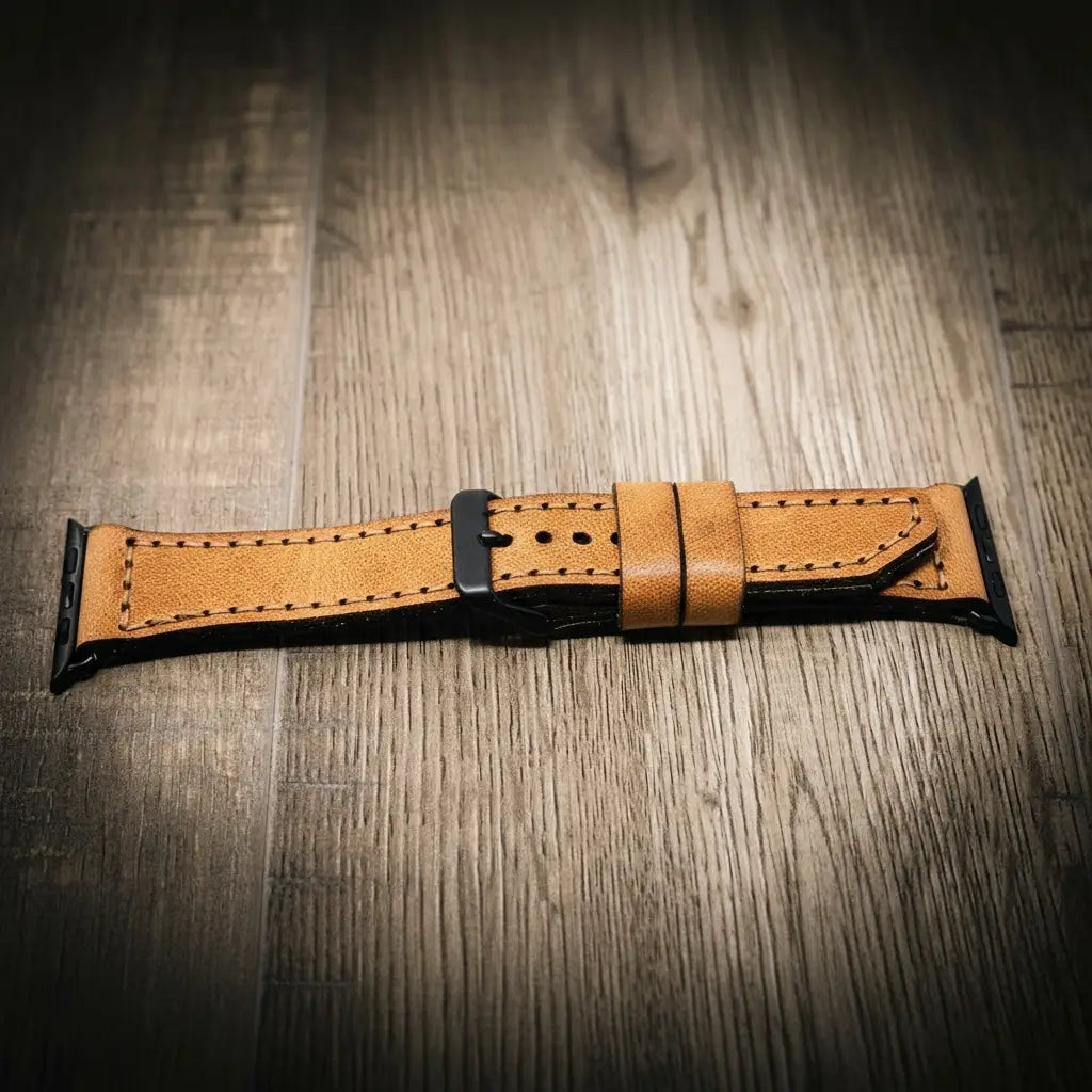 Correa de cuero para Apple Watch