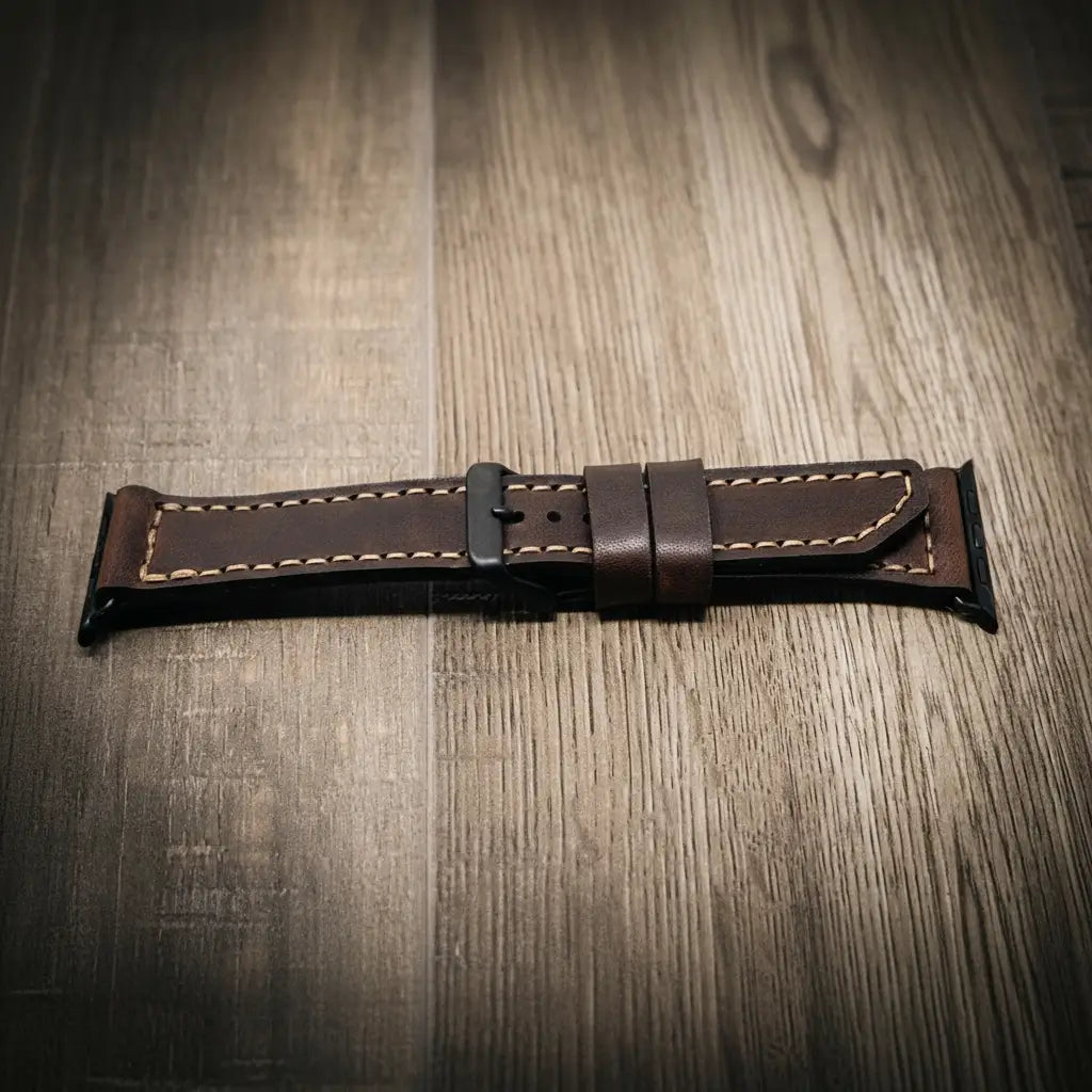 Correa de cuero para Apple Watch