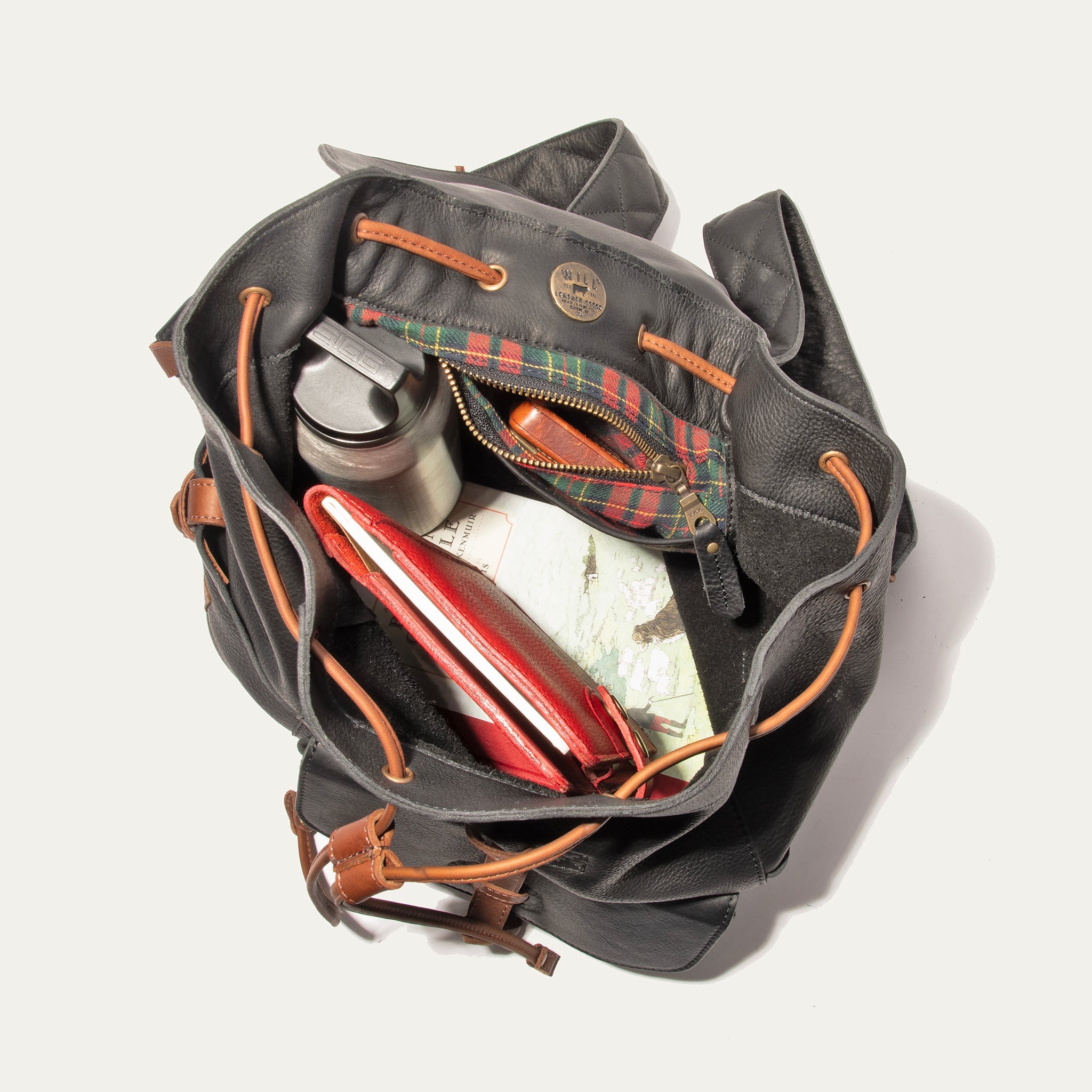 Rainier Lederrucksack