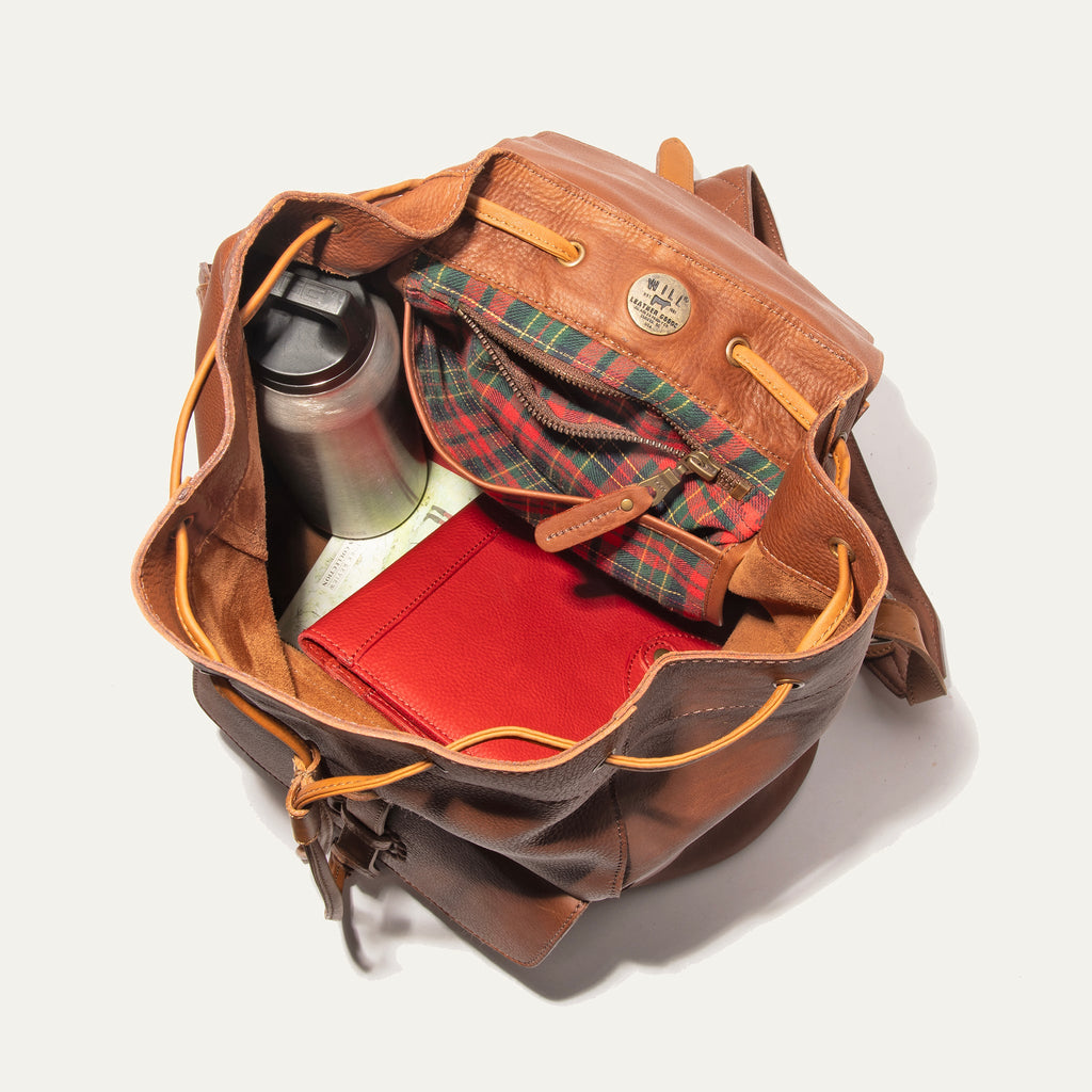 Rainier Lederrucksack