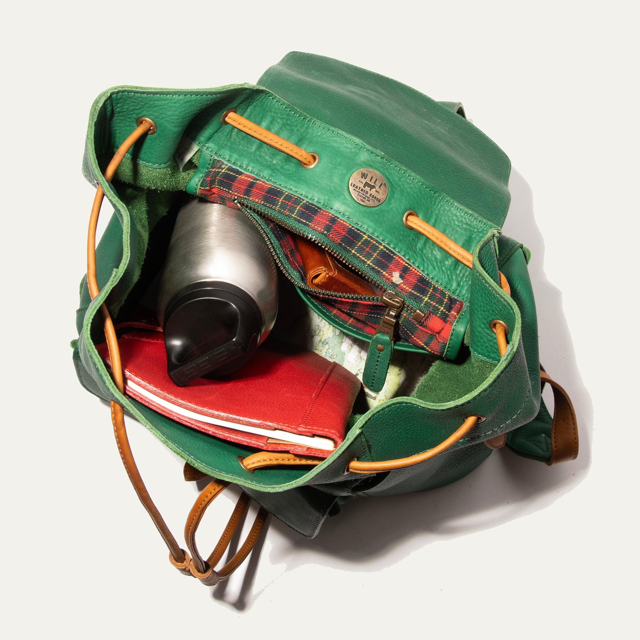 Rainier Lederrucksack