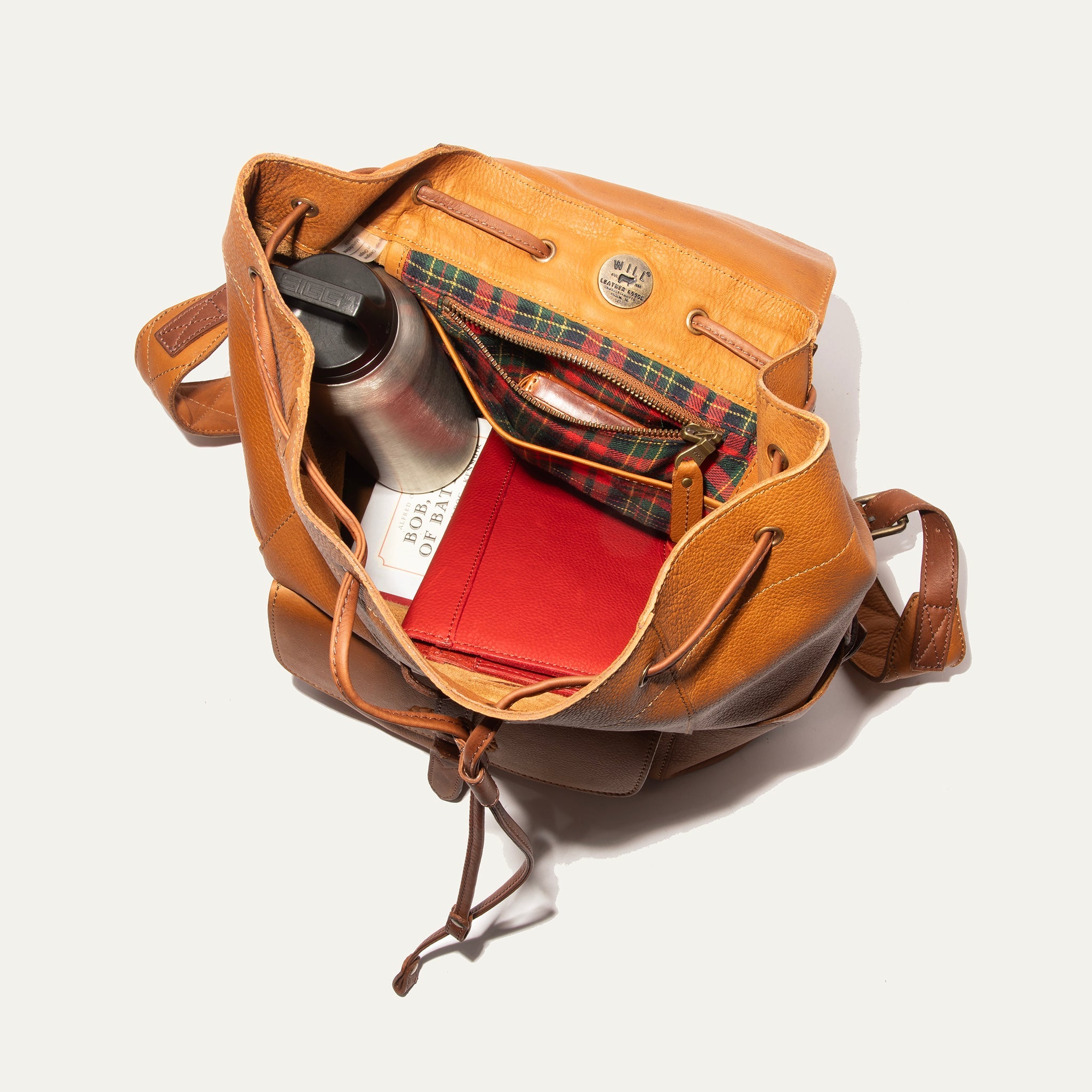 Rainier Lederrucksack