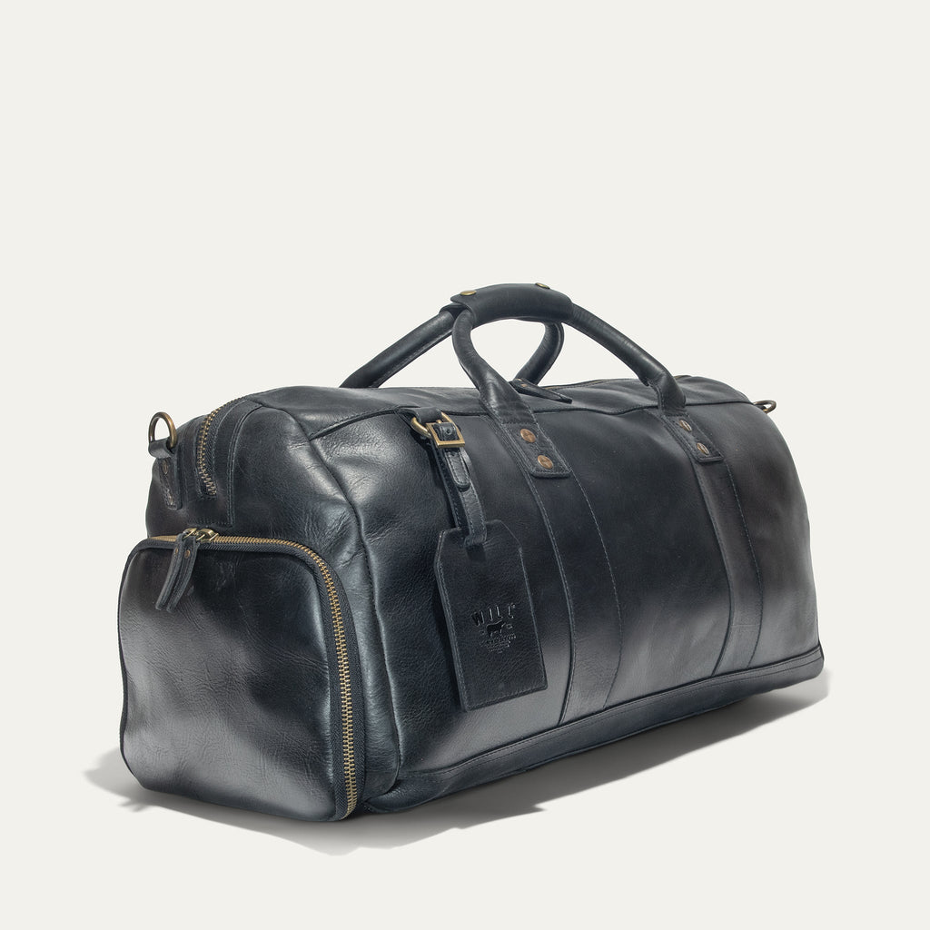 Lederne Atticus Schuh-Reisetasche