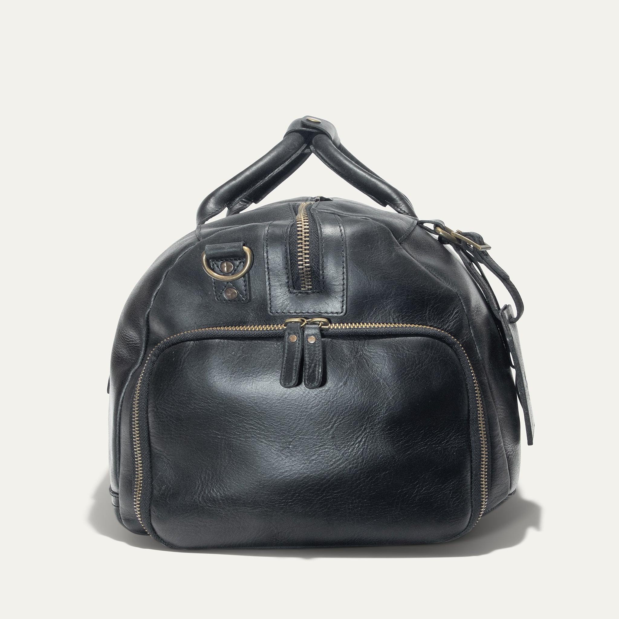 Lederne Atticus Schuh-Reisetasche