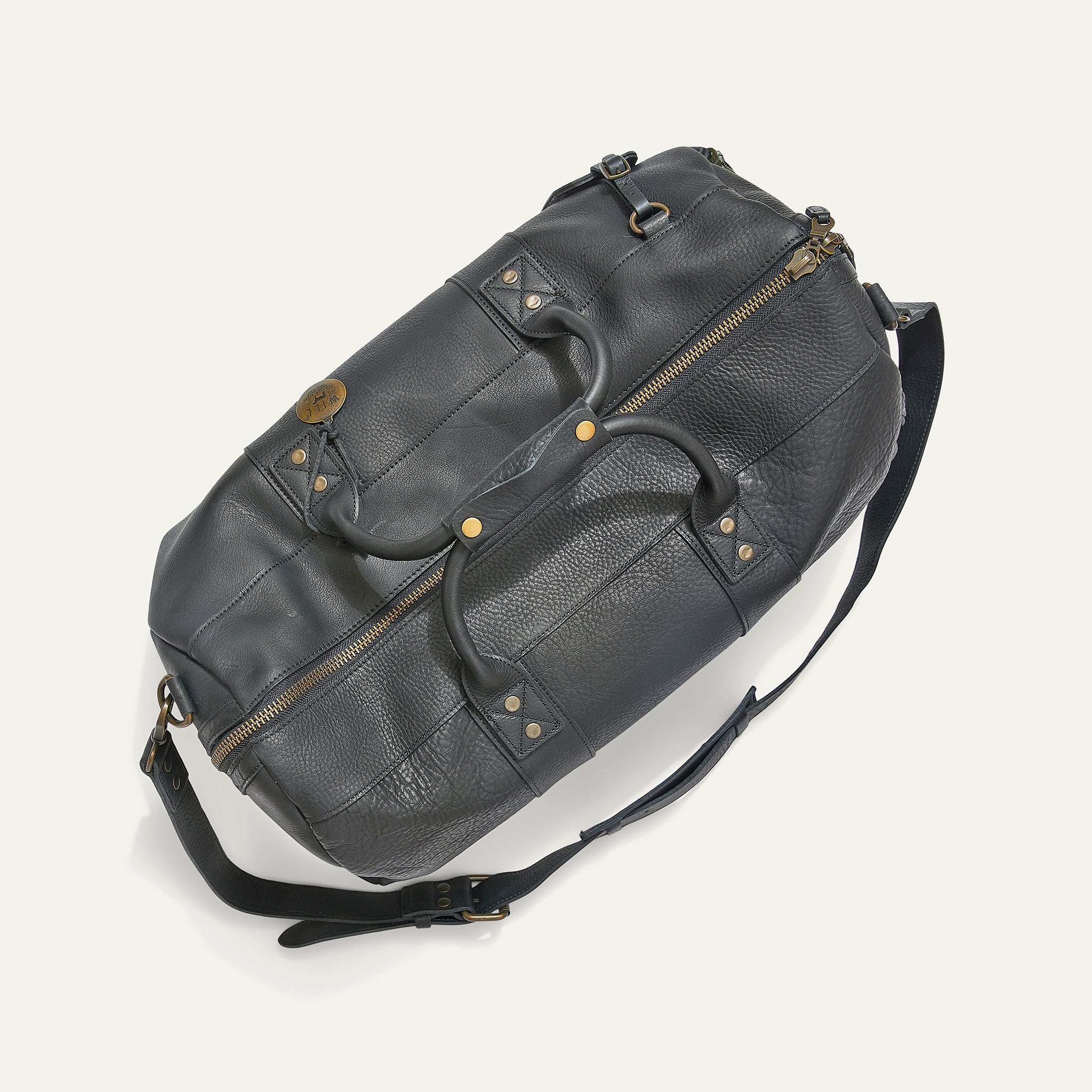 Lederne Atticus Schuh-Reisetasche
