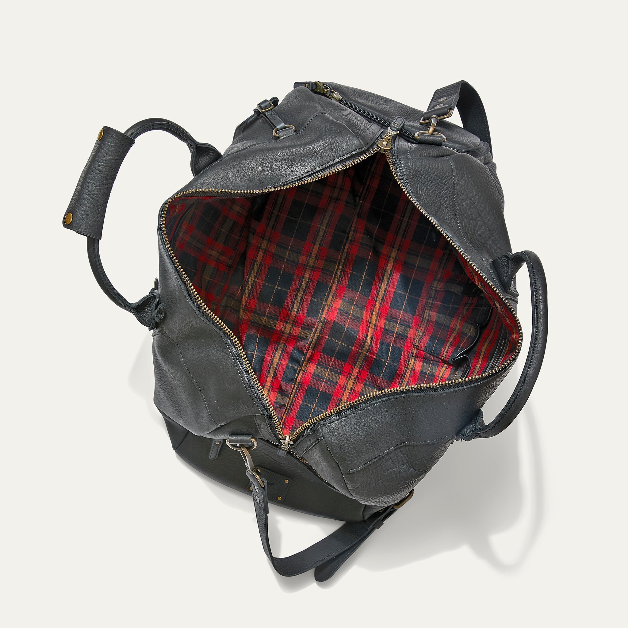 Lederne Atticus Schuh-Reisetasche