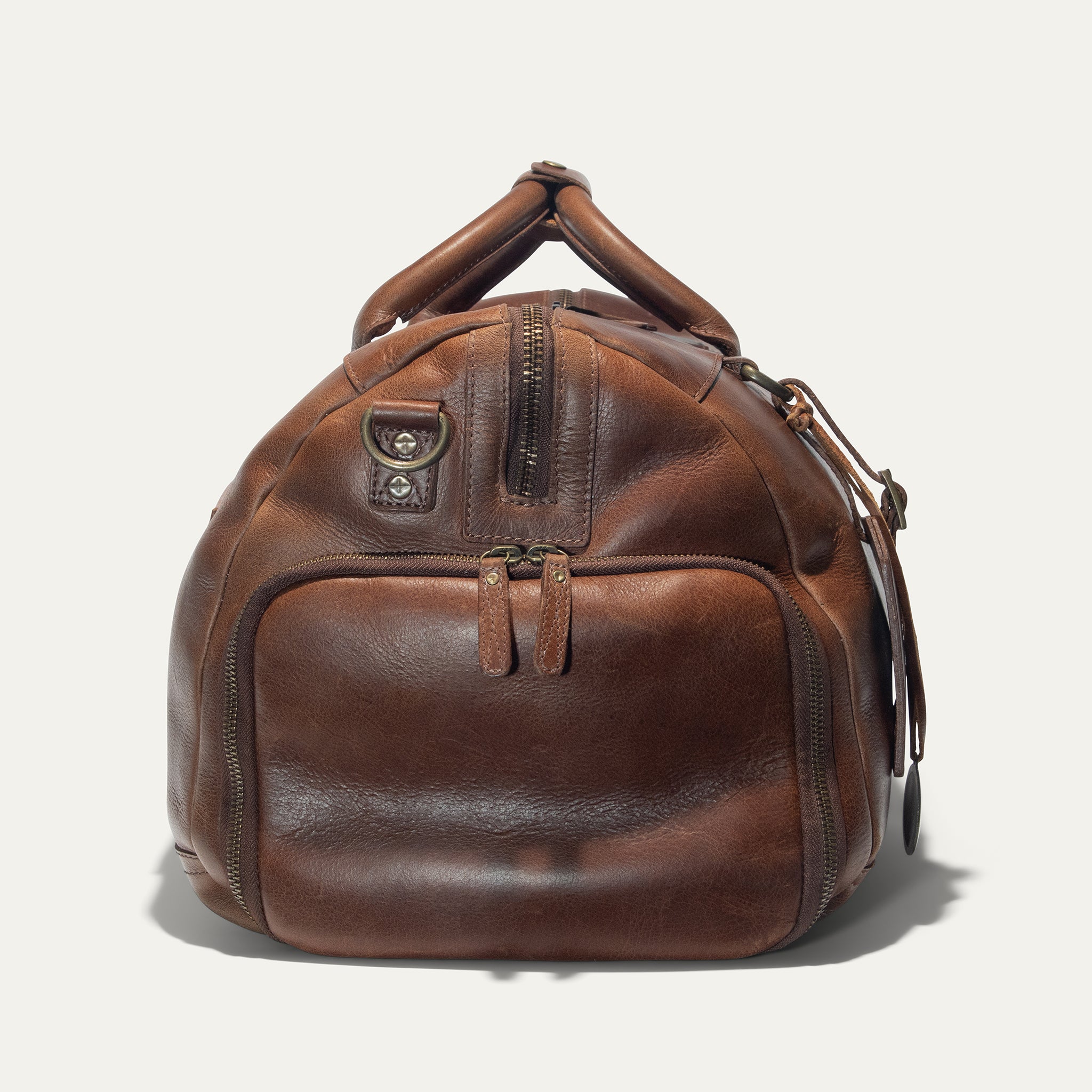 Lederne Atticus Schuh-Reisetasche