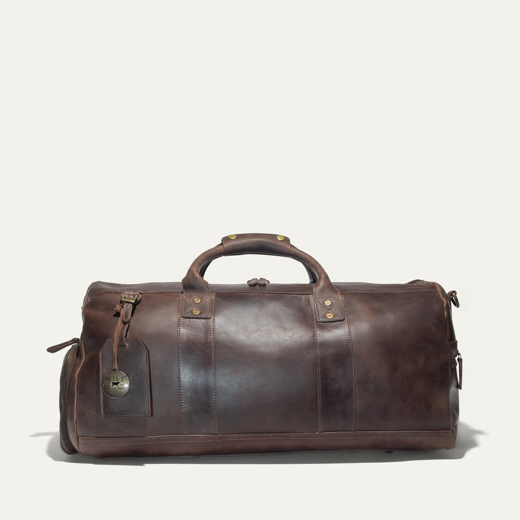 Lederne Atticus Schuh-Reisetasche