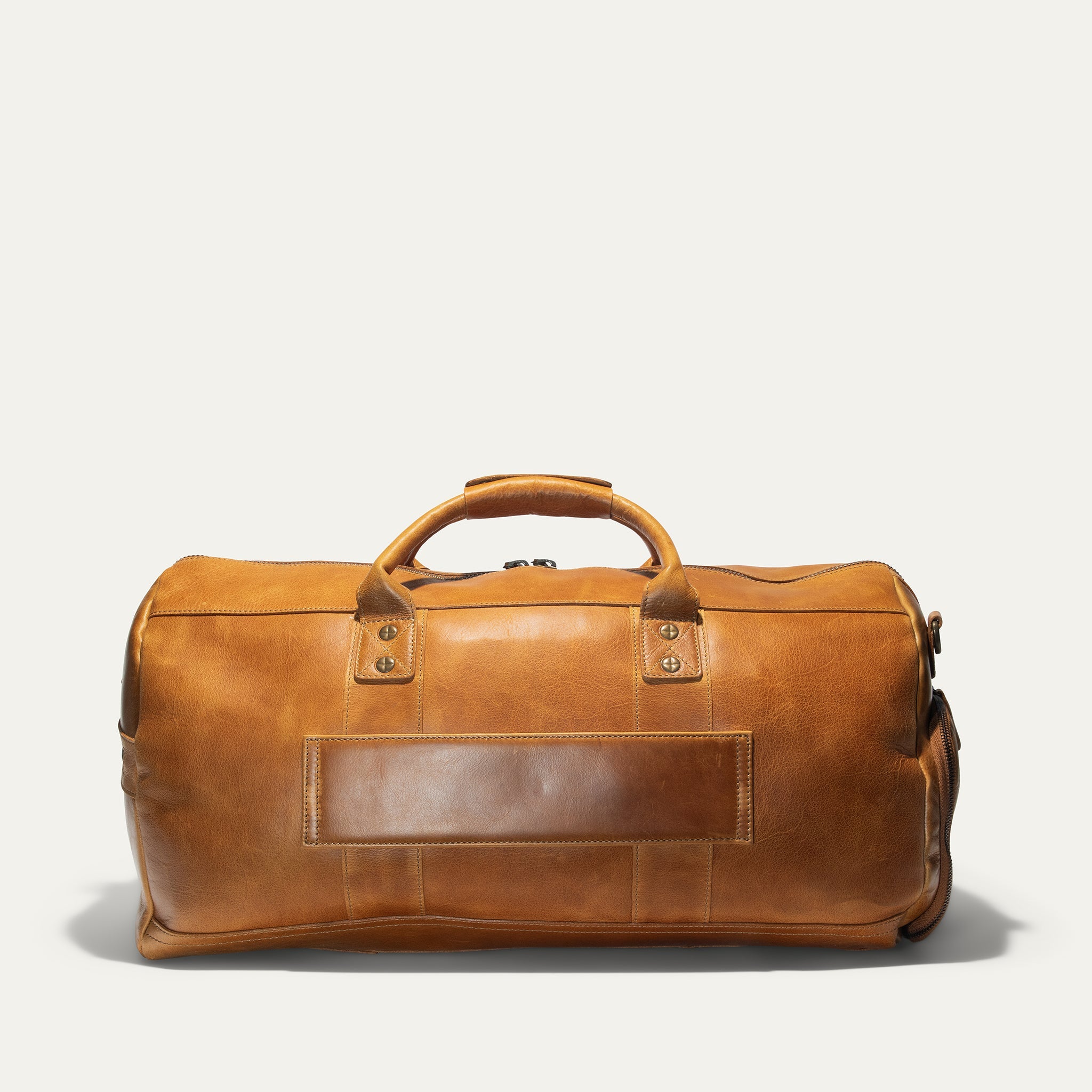 Lederne Atticus Schuh-Reisetasche