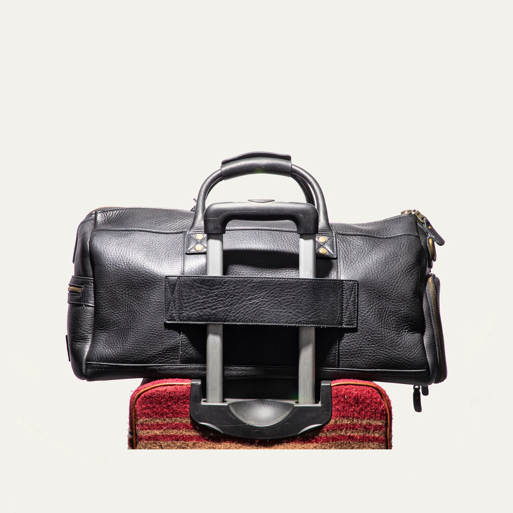 Lederne Atticus Schuh-Reisetasche