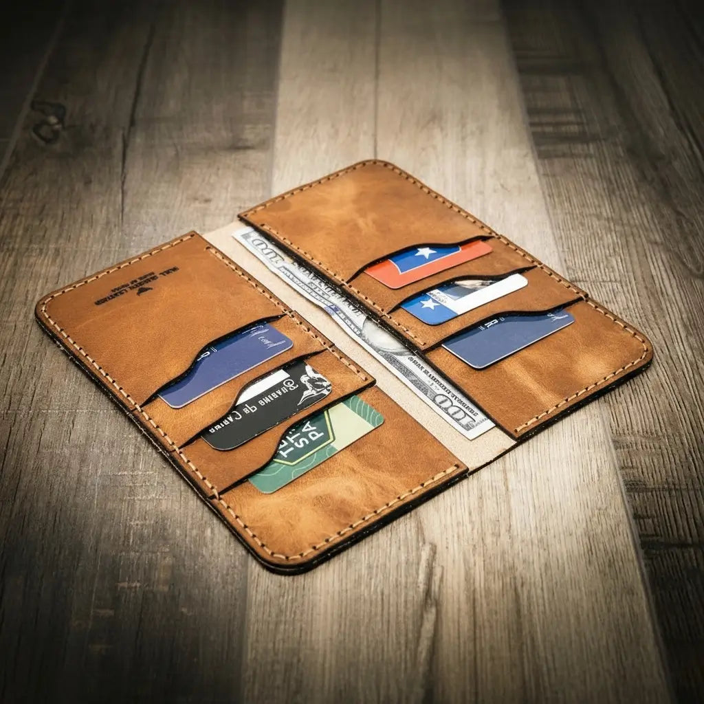 La cartera larga Houstonian