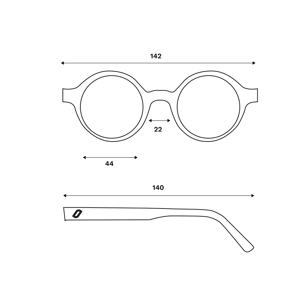 Flic - Unisex Holz-Sonnenbrille