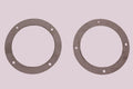 Edelstahlring für 100-mm-Schornstein