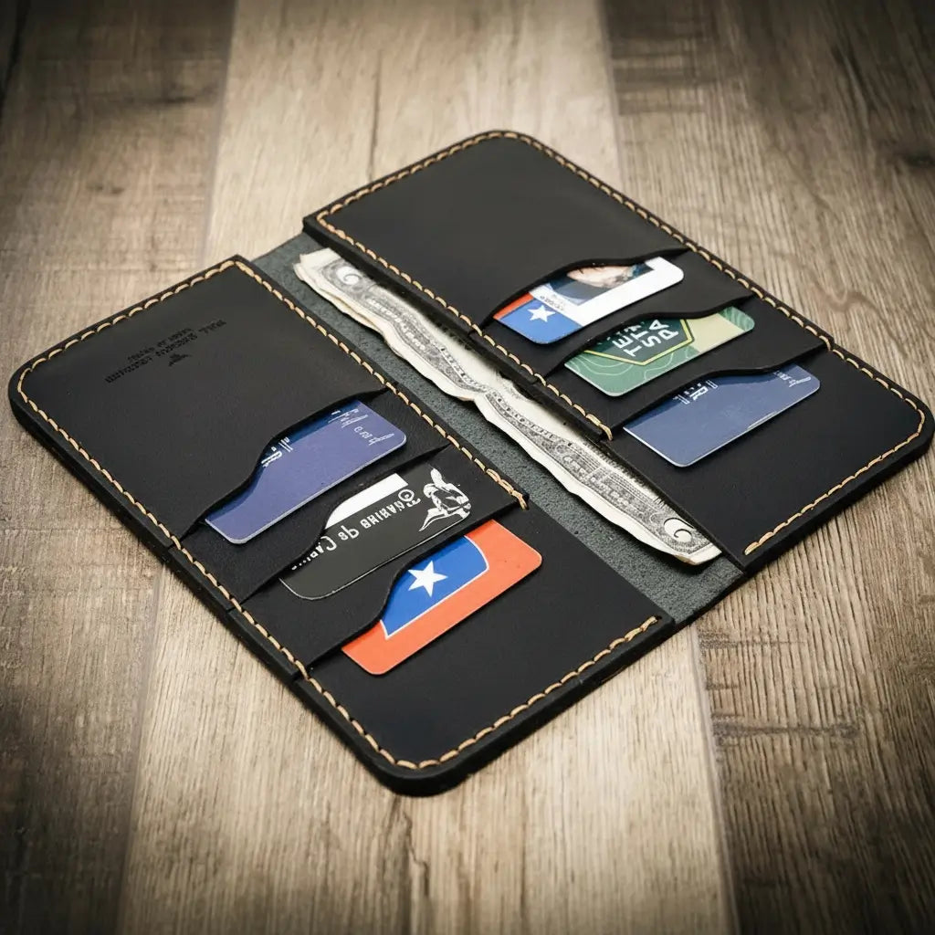 La cartera larga Houstonian