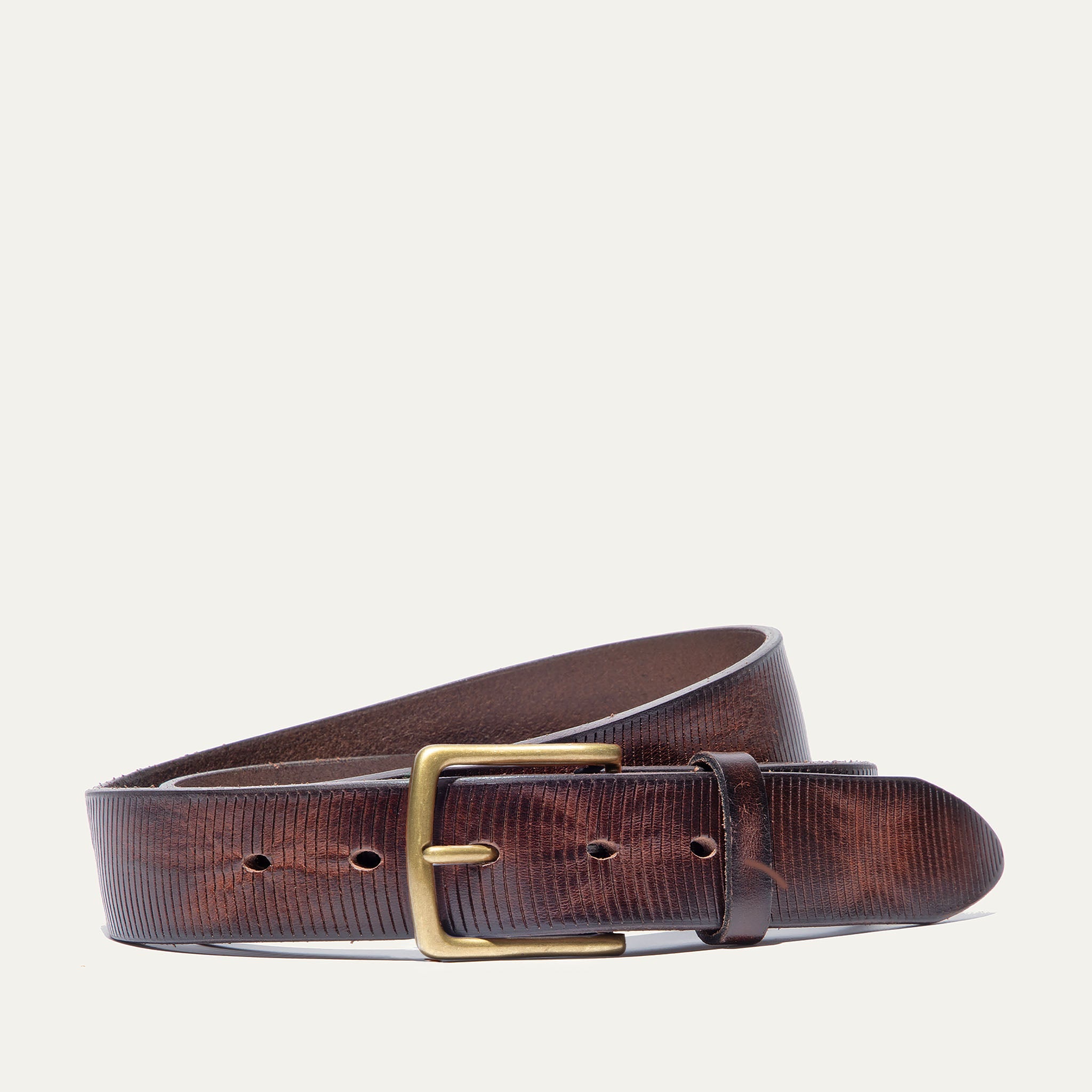 Embossed Crescent Belt