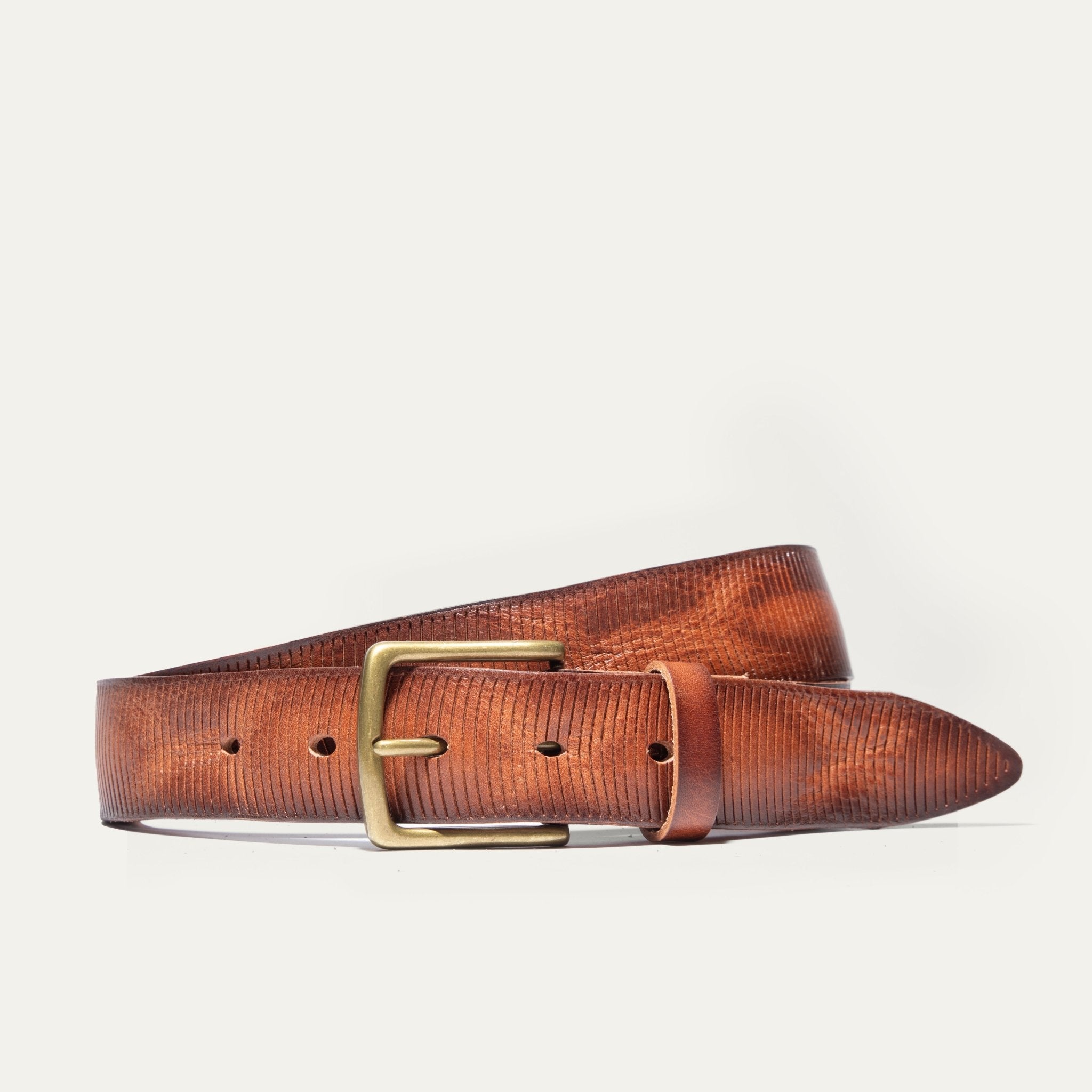 Embossed Crescent Belt