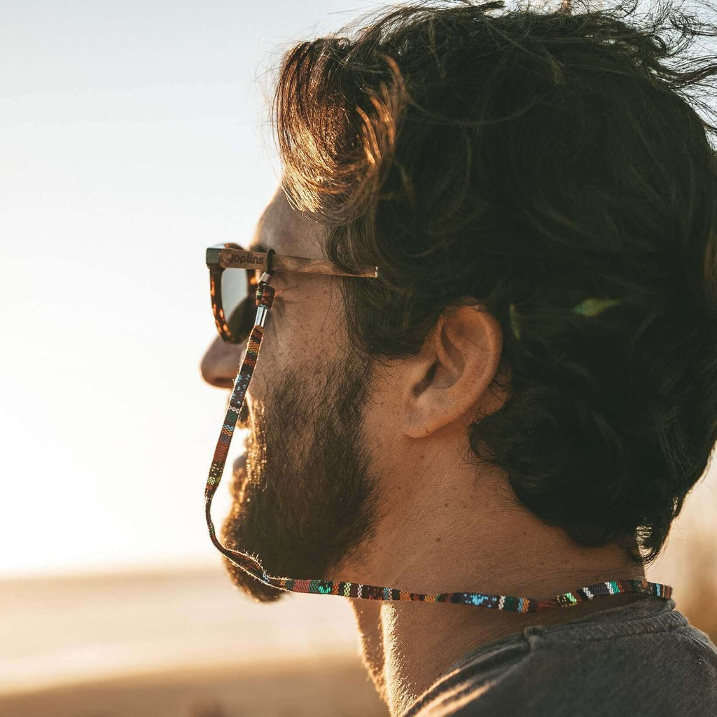 Ganges - Unisex Wood and Bio Acetate Sunglasses