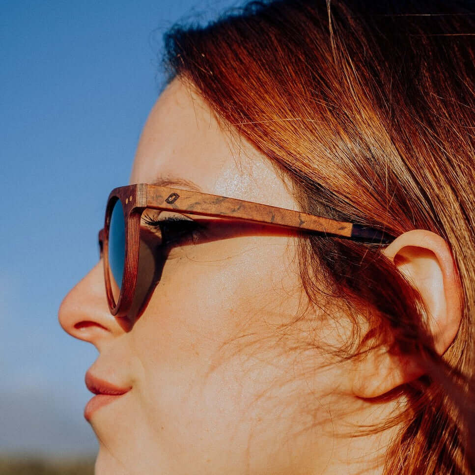 Stinson - Gafas de Sol de Madera Unisex