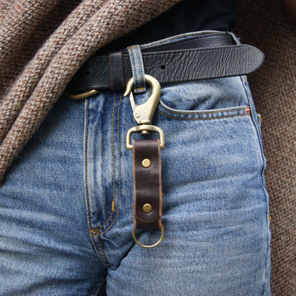 Leder-Schlüsselanhänger – Hergestellt in den USA