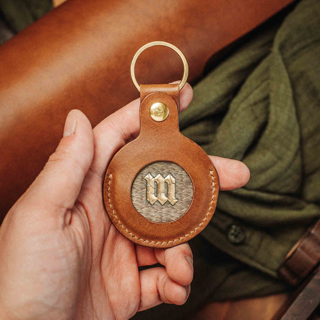 Pirate Goods Peso Pocket v5 Schlüsselanhänger Münzhalter – Leder-Challenge-Coin-Etui für EDC